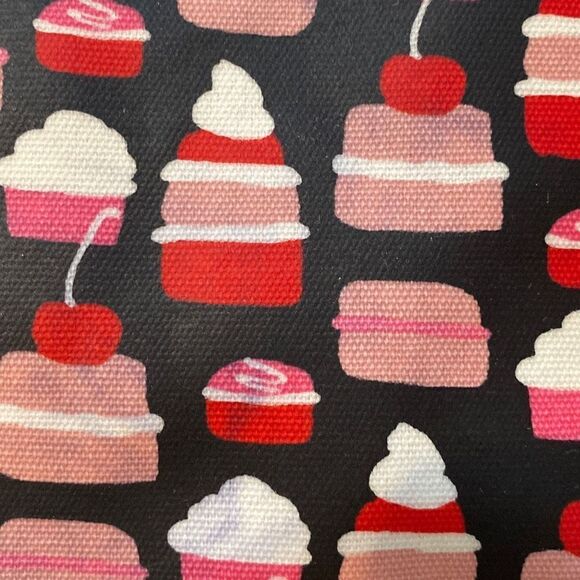 Kate Spade Women's Black Take The Cake Bon Shopper Tote Bag Size Large - Picture 11 of 11